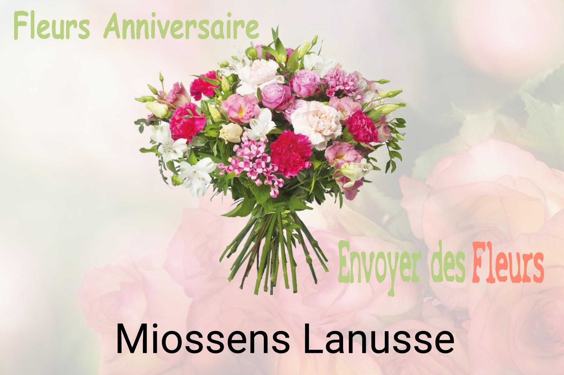 Bouquet de fleurs d’anniversaire livré à Miossens-Lanusse